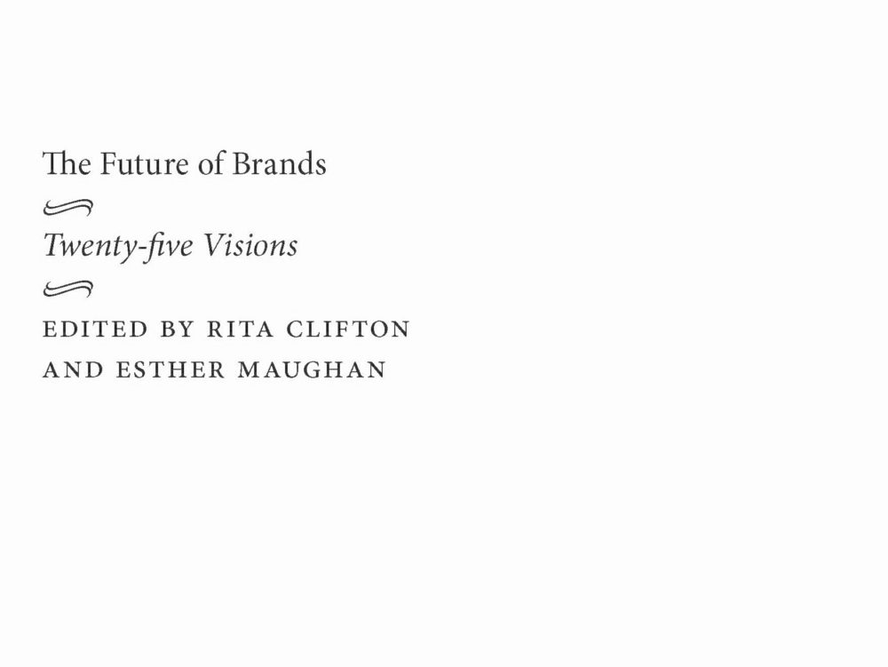 The future of brands cover inverted